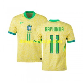 Brazil RAPHINHA 11 Dres Domaći 2024 Kratkih Rukava